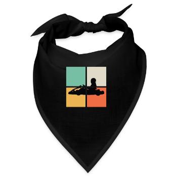 HIPSTER GO-CART - Bandana - Schwarz - Vorne