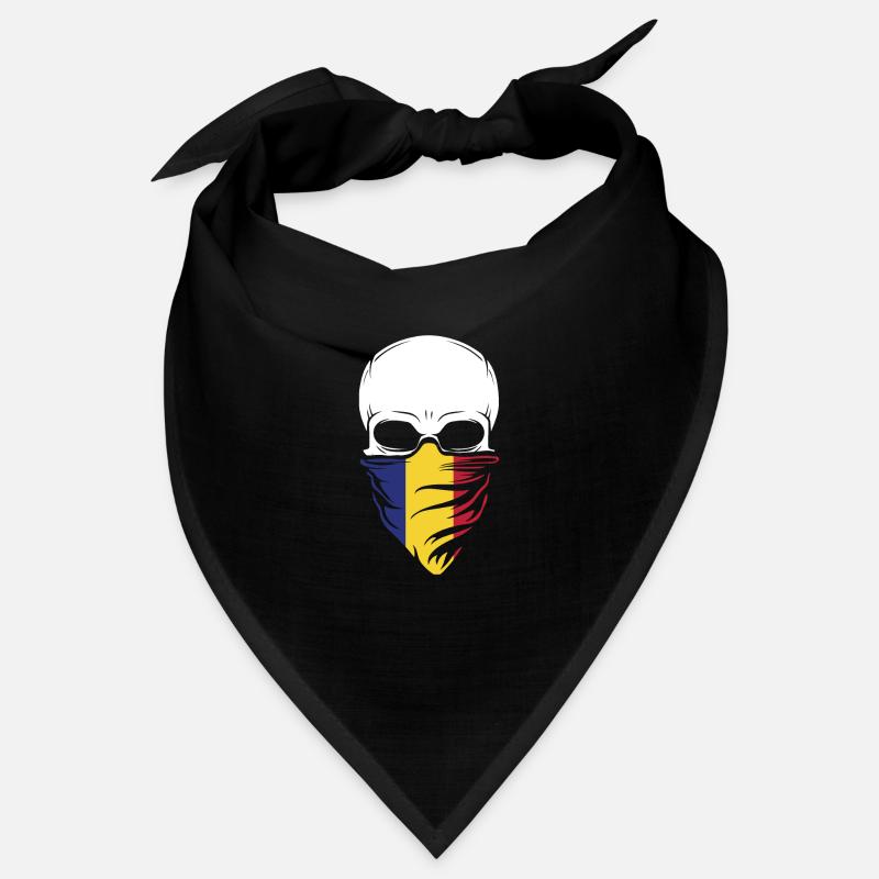 Dia De Los Muertos - Romania Skull Bandana