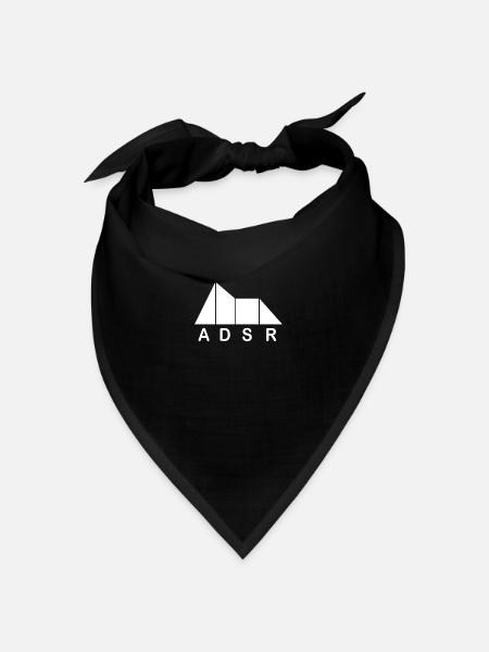 ADSR Synthesizer musician, Music producer - Bandana - black