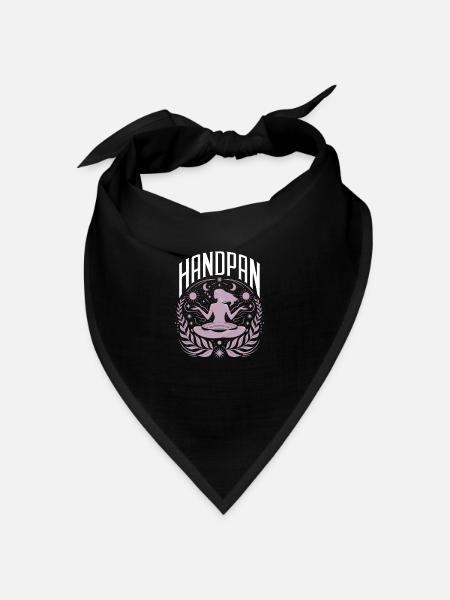 Handpan Girl Tambours Musique Handpan - Bandana - noir