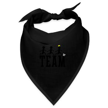Fussballer Team Fussball - Bandana - Schwarz - Vorne
