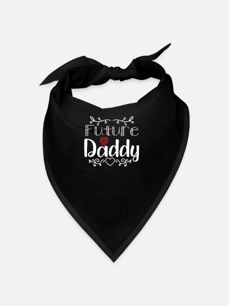 Bébé Papa Bébé Bébé Nouveau-né - Bandana - noir - Devant