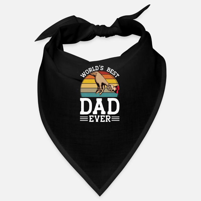 World Best Dad Dad Father's Day Gift Dad Pride Bandana