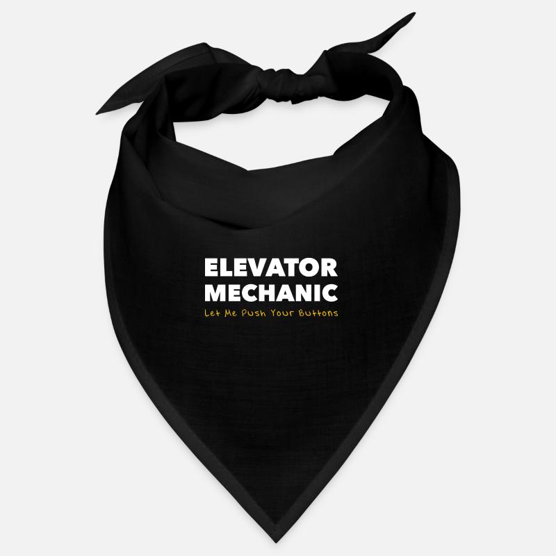 elevator elevator mechanic repair gift Bandana