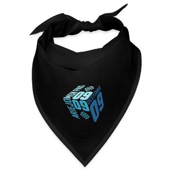Der Cube d'Ariège. - Bandana - Schwarz - Vorne