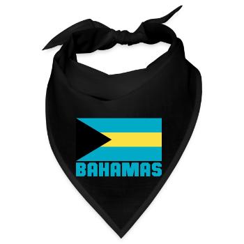 Bahamas - Bandana - Schwarz - Vorne