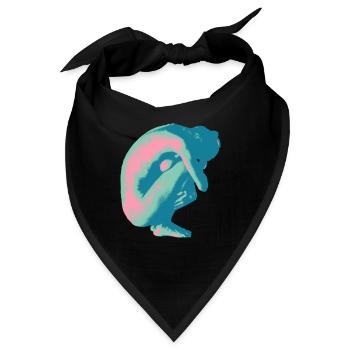 Kampf für Frauenrechte - Bandana - Schwarz - Vorne