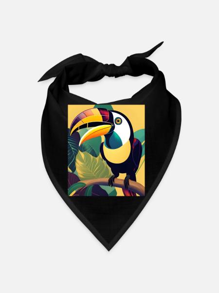 Toucan - Bandana - noir