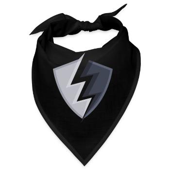 Wappen logo - Bandana - Schwarz - Vorne