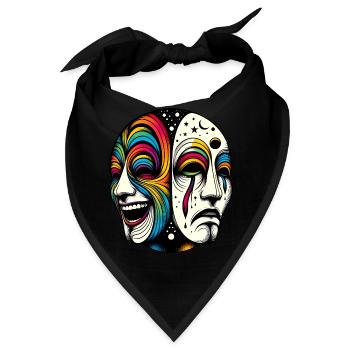 Mask - Bandana - Schwarz - Vorne