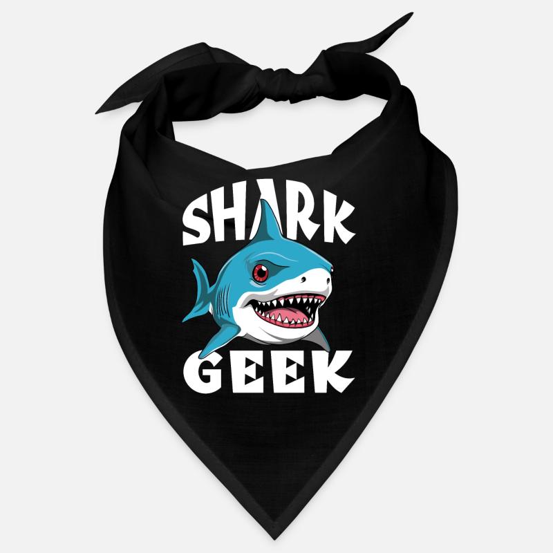 Shark Geek Pour Fan De Requins Bandana