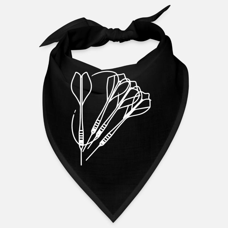 Dessin de fléchettes Bandana