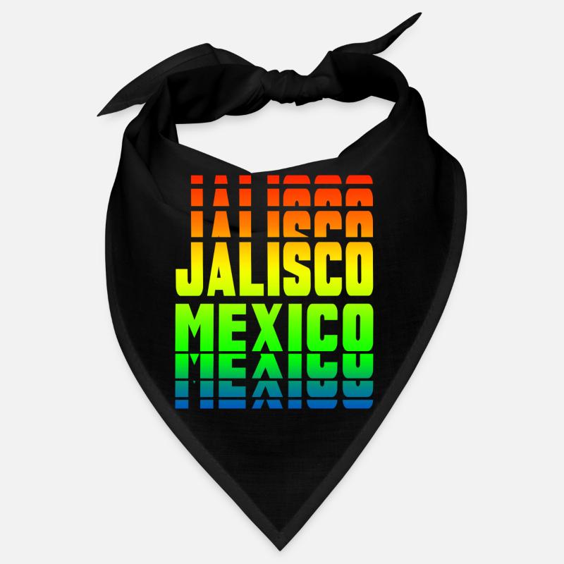 Jalisco Mexiko Regenbogen Design Bandana