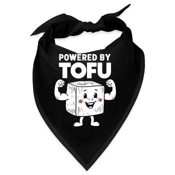 Tofu Lustiges - Bandana - Schwarz - Vorne