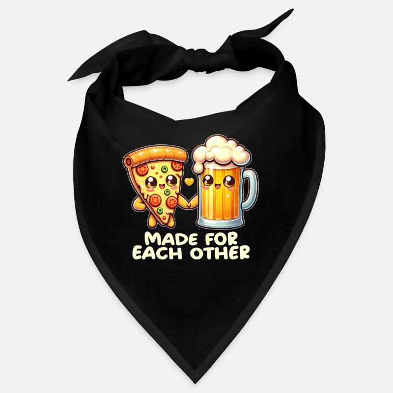 Pizza et bière Bandana