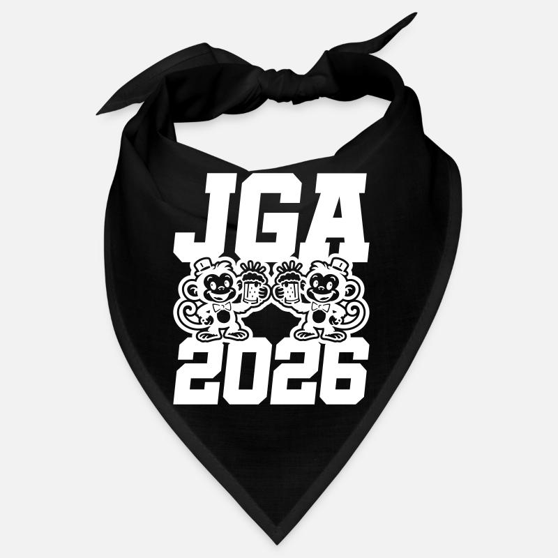 Singes de la fête de garçon Jga 2026 Bandana