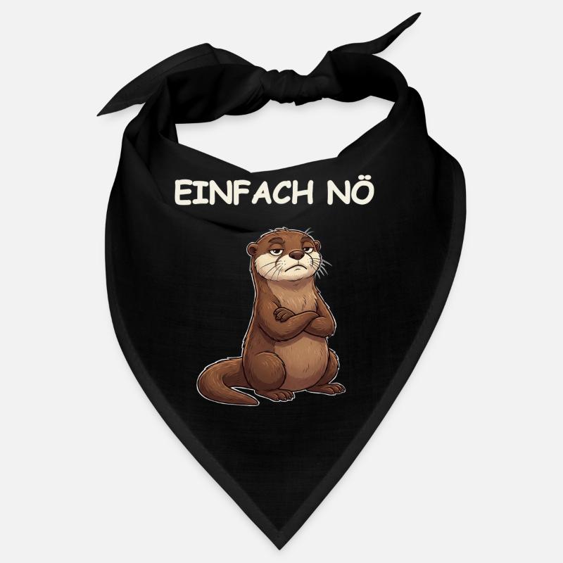 Funny Saying Otter Bandana