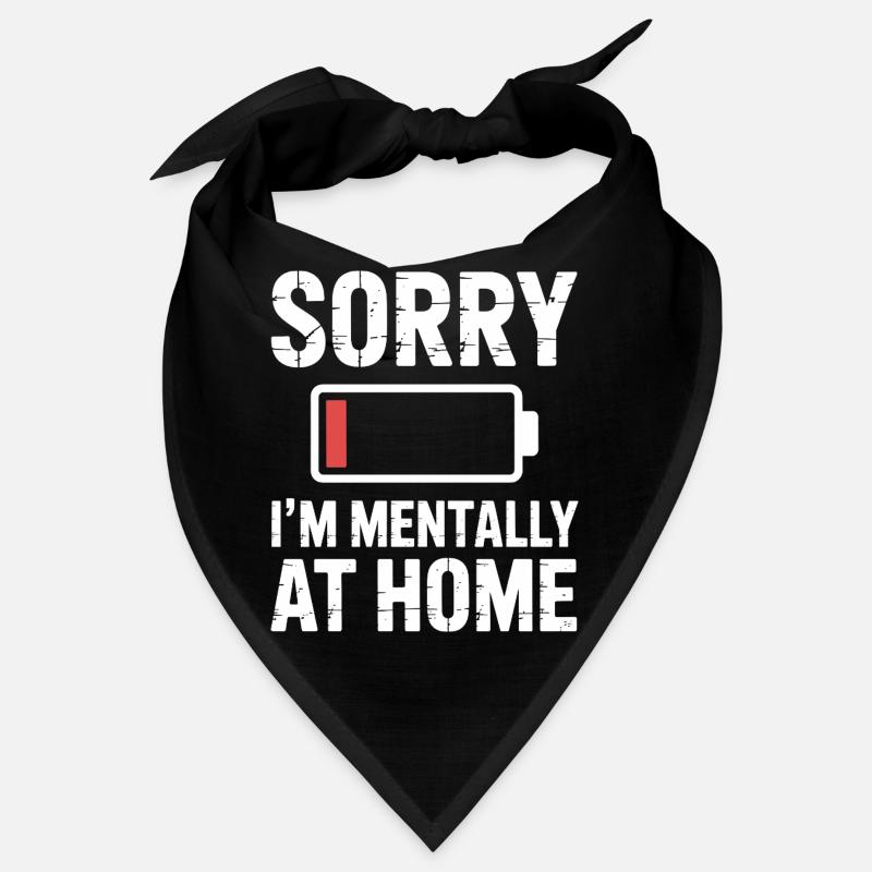 Niedrige soziale Batterie introvertierter Leben Bandana