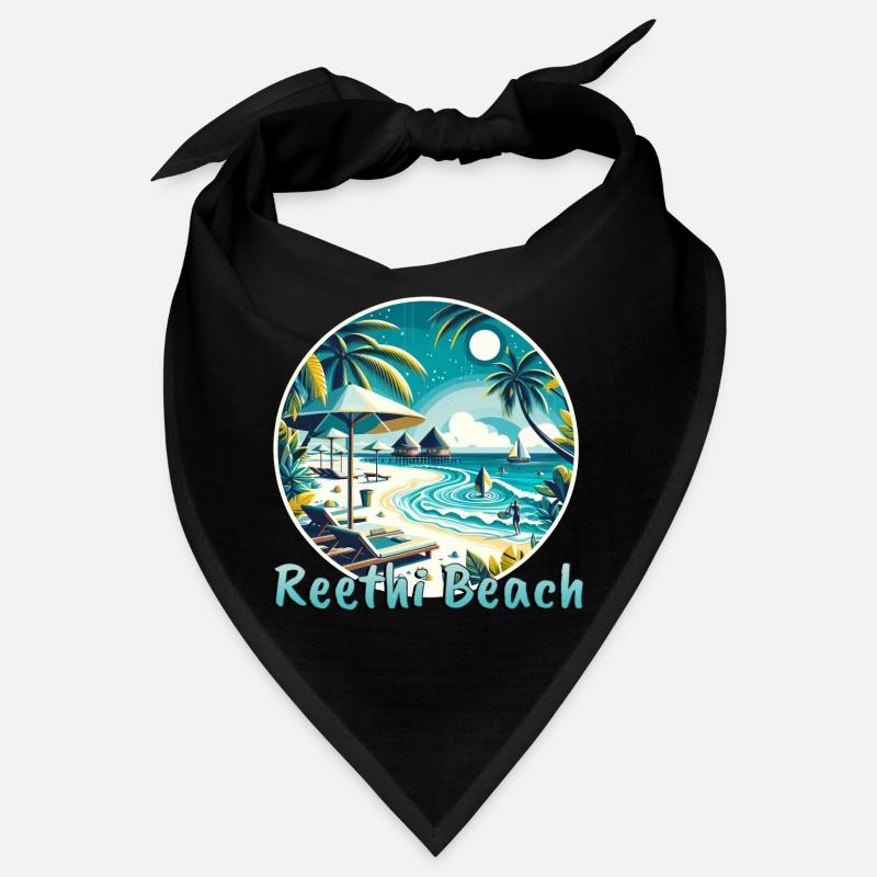 Reethi Beach Maldives Sunset Bandana