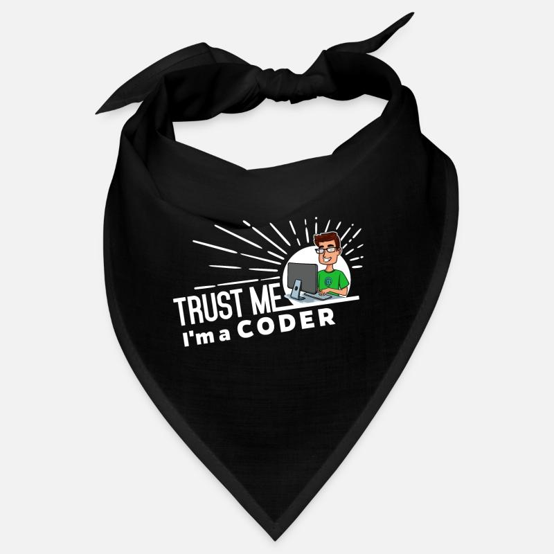 Programmierer - Vertrau mir - Bandana - Schwarz