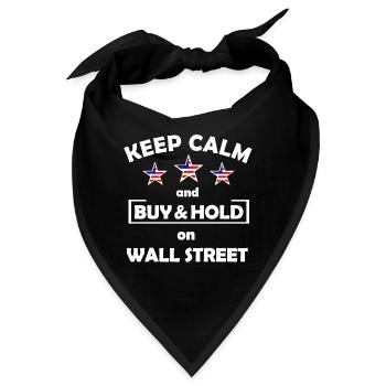 Der Wall Street Investor - Bandana - Schwarz - Vorne