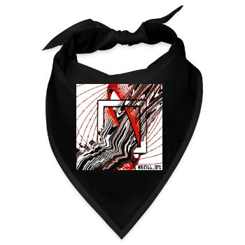 Frame flow - Bandana - Schwarz - Vorne
