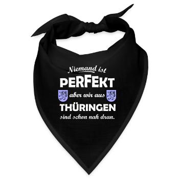Die Thüringen im Osten - Bandana - Schwarz - Vorne