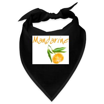 Mandarine - Bandana - Schwarz - Vorne