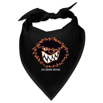 Die Wilden Kerle Kerl Porträt klein - Bandana - Schwarz - Vorne
