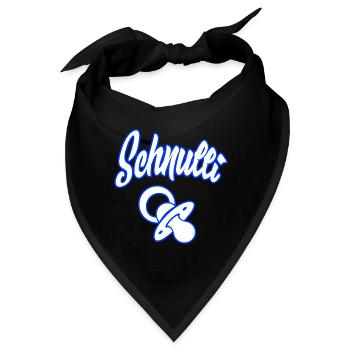 Schnulli Schnuller - Bandana - Schwarz - Vorne