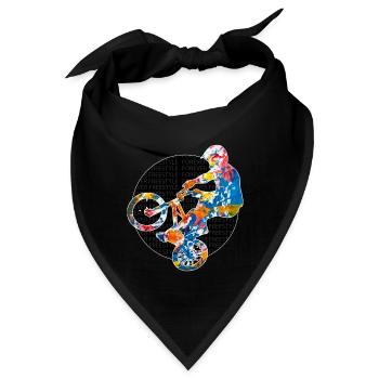 BMX - Bandana - Schwarz - Vorne