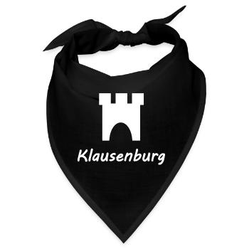 Klausenburg in Siebenbürgen - Bandana - Schwarz - Vorne