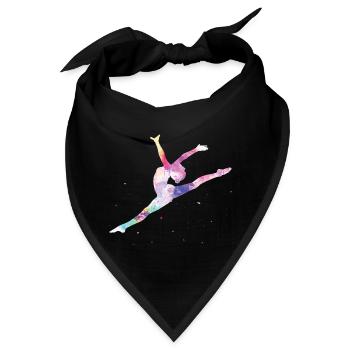 Leistungssport Ballett - Bandana - Schwarz - Vorne