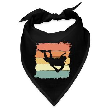 Schnorcheln Retro - Bandana - Schwarz - Vorne