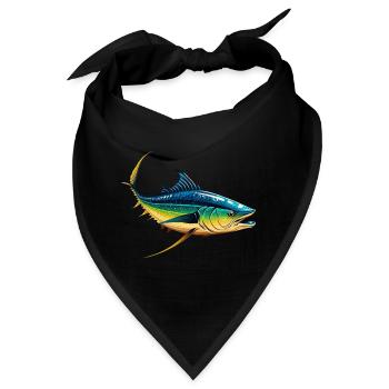 Thunfisch - Bandana - Schwarz - Vorne