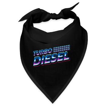 Turbo Diesel - Bandana - Schwarz - Vorne