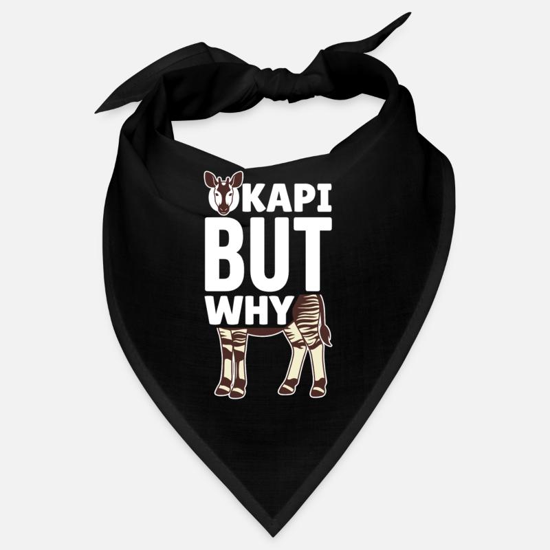 Okapi Lovers Okapi Animal Rare Wildlife Love Bandana