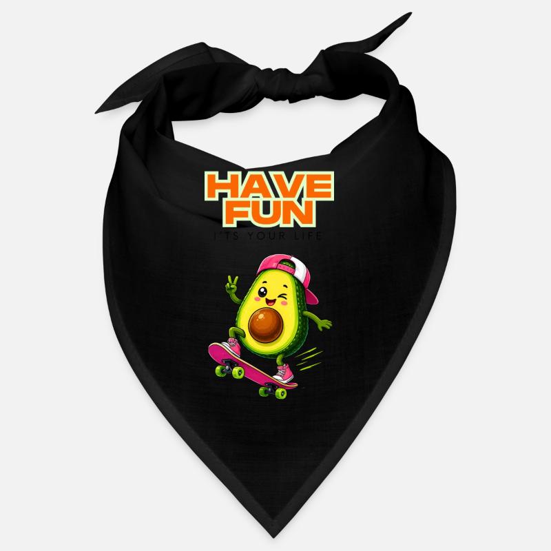 Plaisir de skate à l’avocat Bandana
