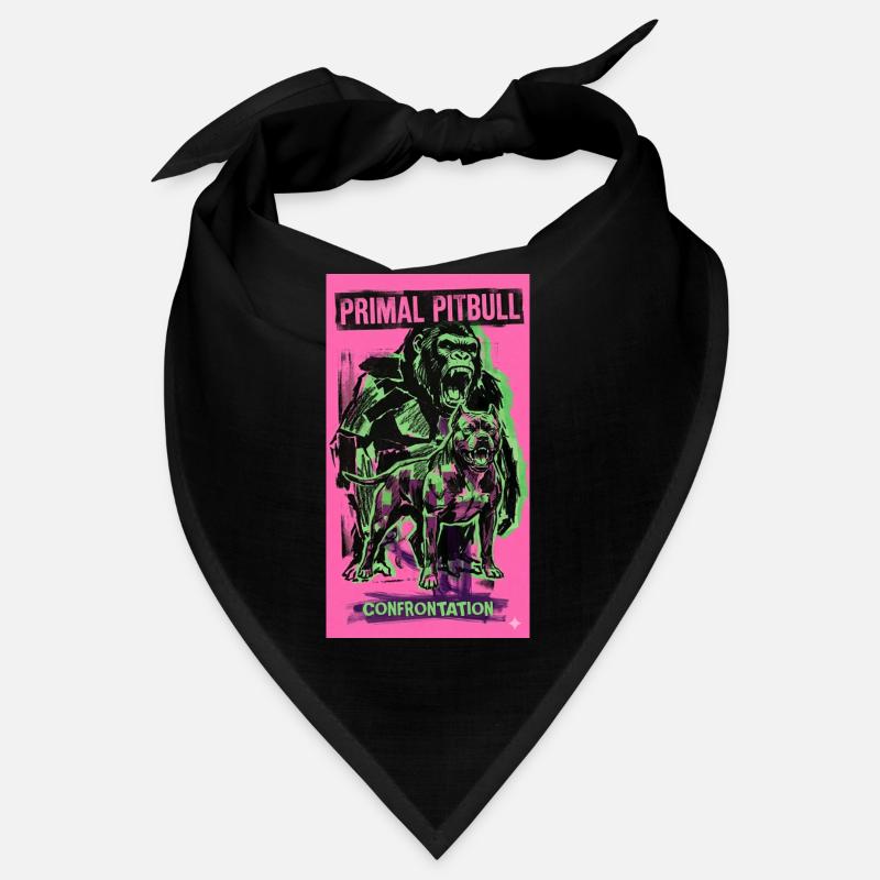 Confrontation primordiale avec un pitbull Bandana