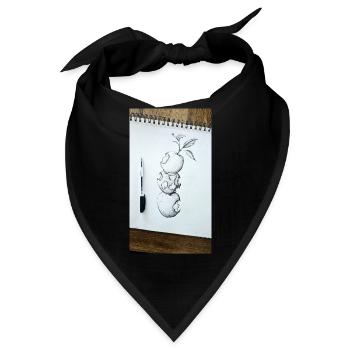 1000140978 - Bandana - Schwarz - Vorne