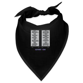 Das ultimative Design für Gamer : ) BRAND NEW !!! - Bandana - Schwarz - Vorne