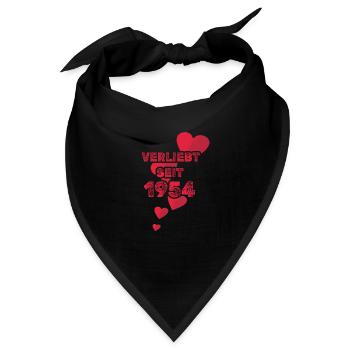 Verliebt 1954 - Bandana - Schwarz - Vorne