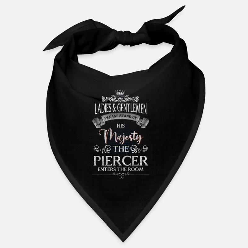 Piercer Art Profession Plug Bandana