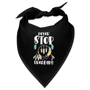 Traum Träumer Spirituell Träumen - Bandana - Schwarz - Vorne