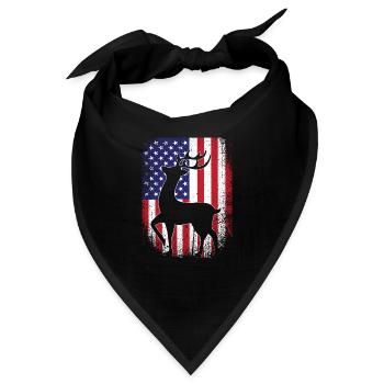 Jäger Jagen - Bandana - Schwarz - Vorne