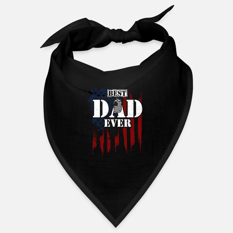 Best Dad Ever - Veteran Bandana
