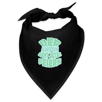 Feiern Andon - Bandana - Schwarz - Vorne