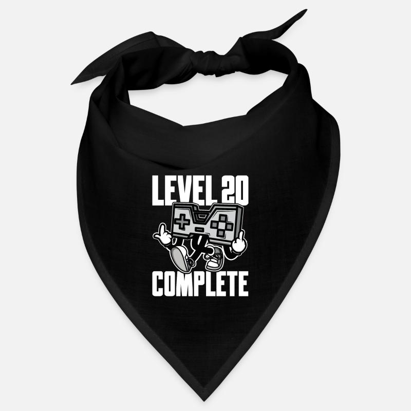 Niveau 20 Cadeau d’anniversaire complet 20 ans Bandana