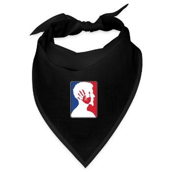 Ohrfeigen Slap Off Contest russischen Sport - Bandana - Schwarz - Vorne