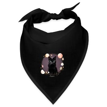 Friday Of Salem - Vertraue deiner Intuition - Bandana - Schwarz - Vorne
